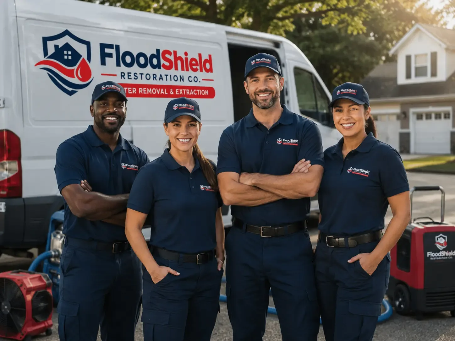 Flood Damage Restoration company in Spraggs, PA